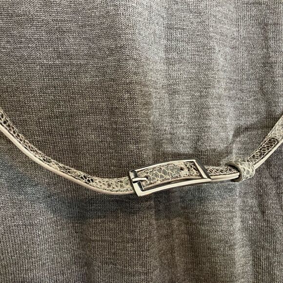 Limited cowel neck, sweater dress, charcoal gray, size extra small, nwt - Picture 2 of 4